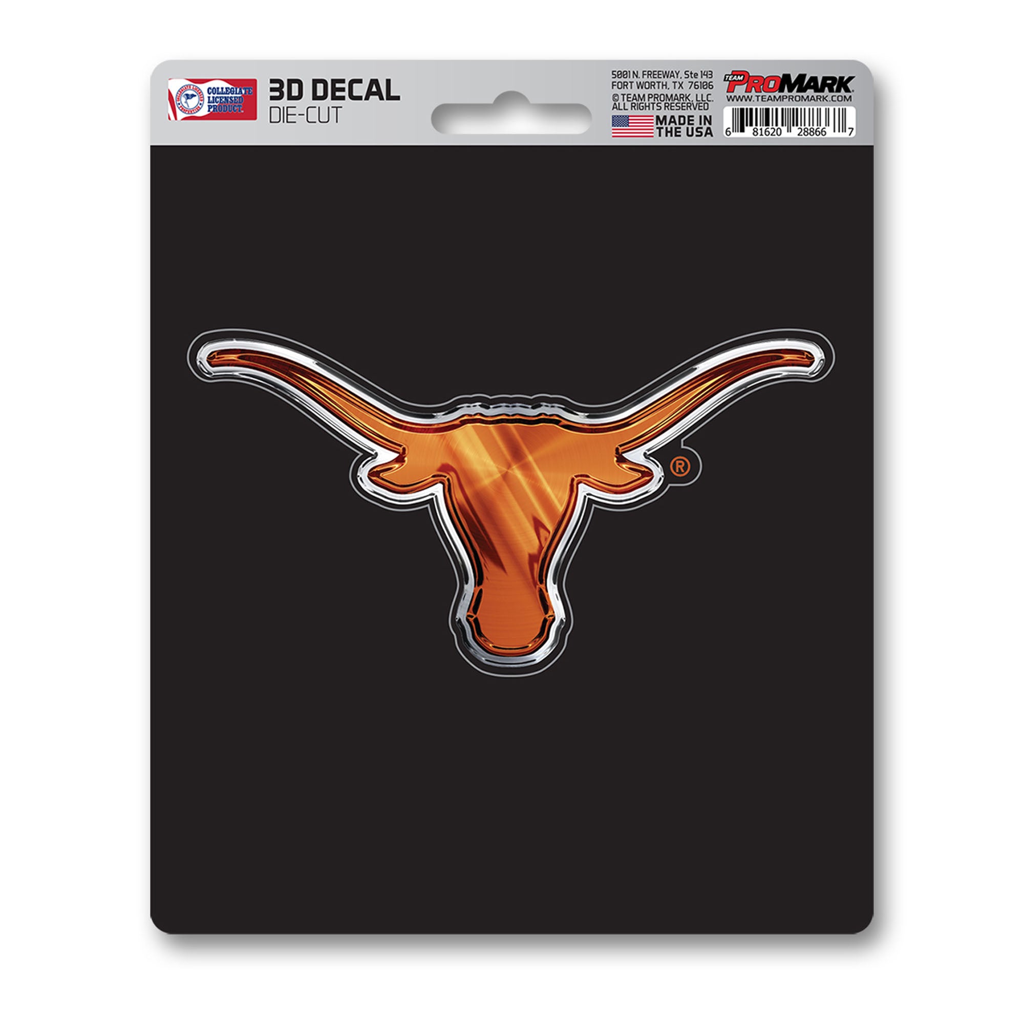 University of Texas 3D Decal | Logo Brands