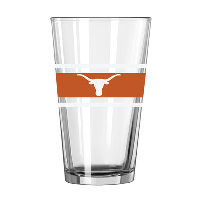 Texas 16oz Stripe Pint Glass - Logo Brands