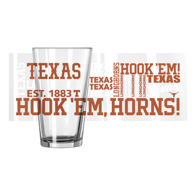 Texas 16oz Spirit Pint Glass