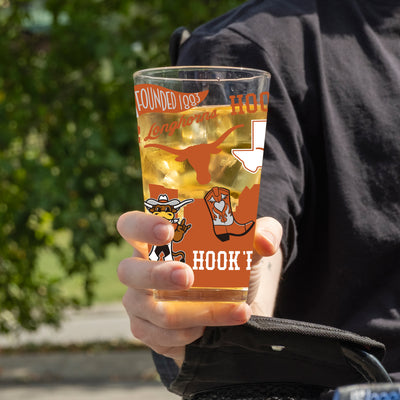 Texas 16oz Native Pint Glass