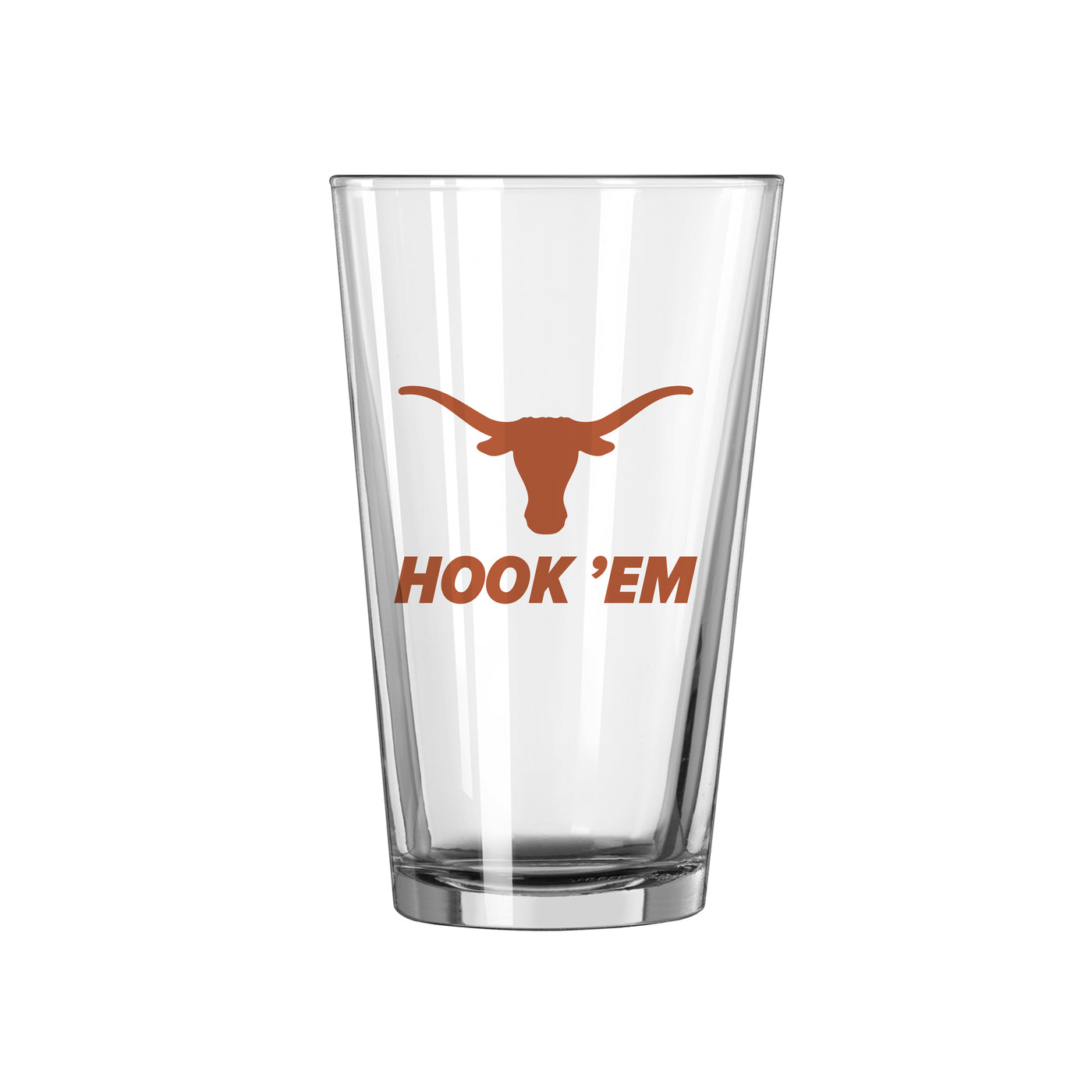 Texas 16oz Slogan Pint Glass