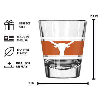 Texas 2oz Stripe Shot Glass