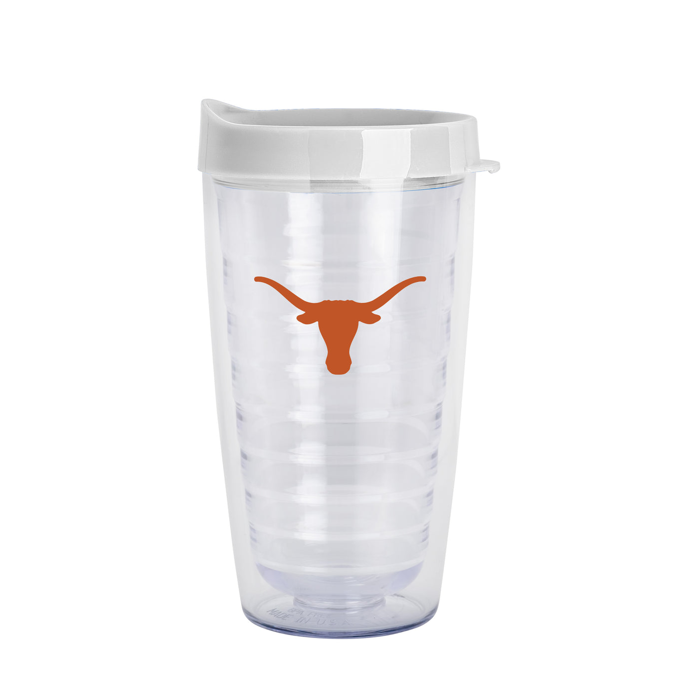 Texas 16oz Flipside Dbl Wall Clear Tumbler