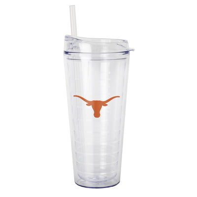 Texas 22oz Flipside Dbl Wall Clear Tumbler