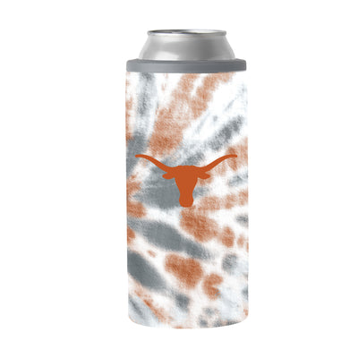 Texas 12oz Tie Dye Slim Can Coolie