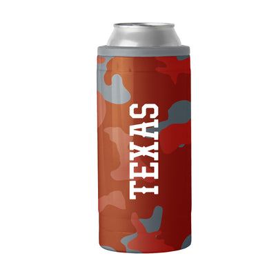 Texas Camo Swagger 12oz Slim Can Coolie