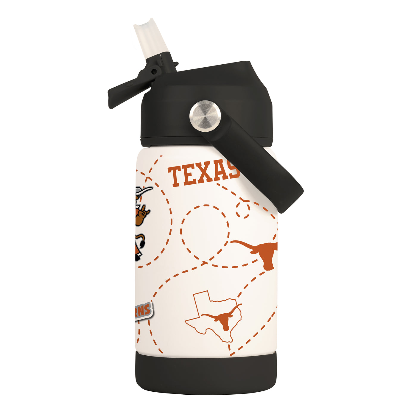 Texas 12oz Mascot SS Kids Bottle