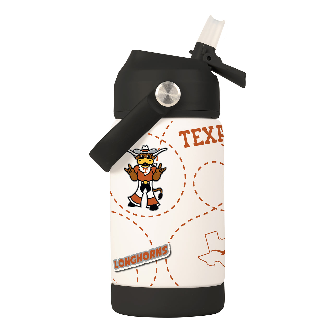 Texas 12oz Mascot SS Kids Bottle