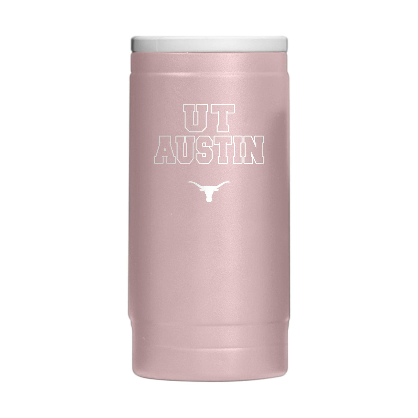 Texas 12oz Stencil Powder Coat Slim Can Coolie