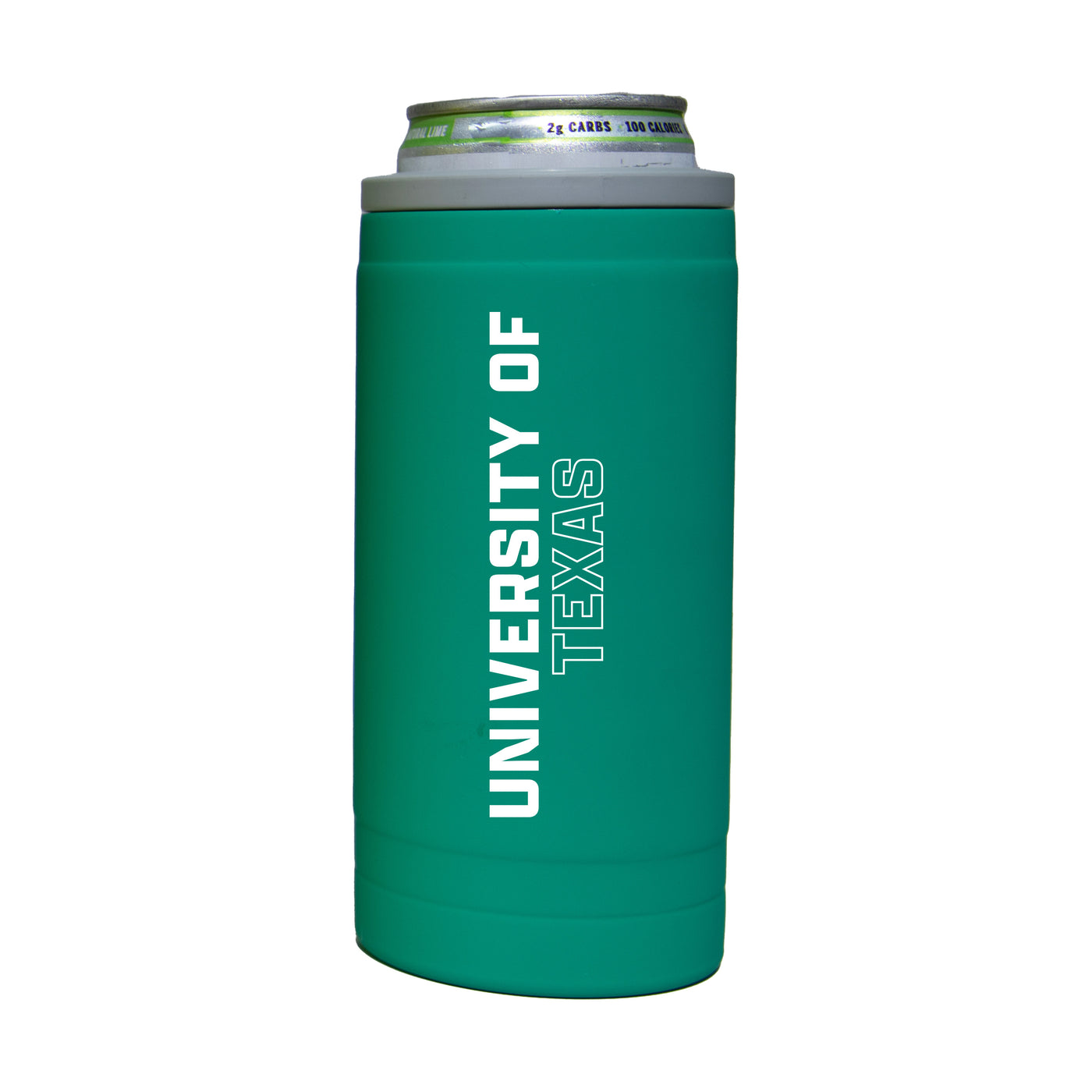 Texas 12oz Optic Stacked Soft Touch Slim Coolie