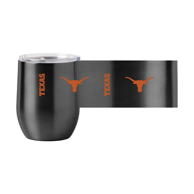 Texas 16oz Gameday Stainless Curved Beverage