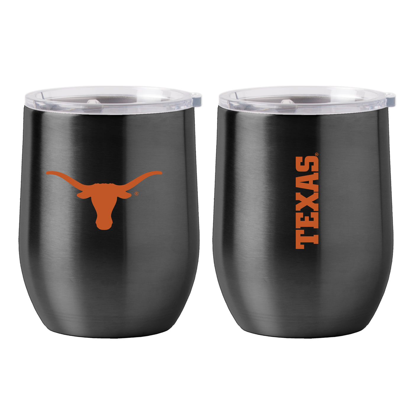 Texas 16oz Gameday Stainless Curved Beverage
