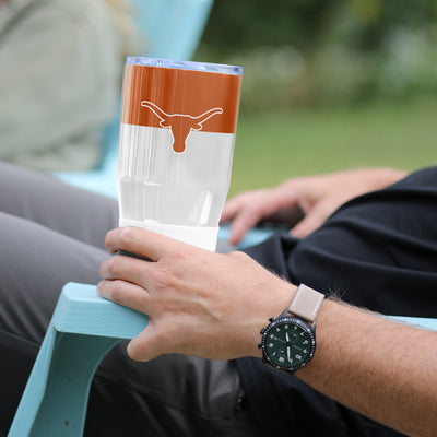 Texas 30oz Colorblock Stainless Tumbler