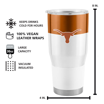 Texas 30oz Colorblock Stainless Tumbler