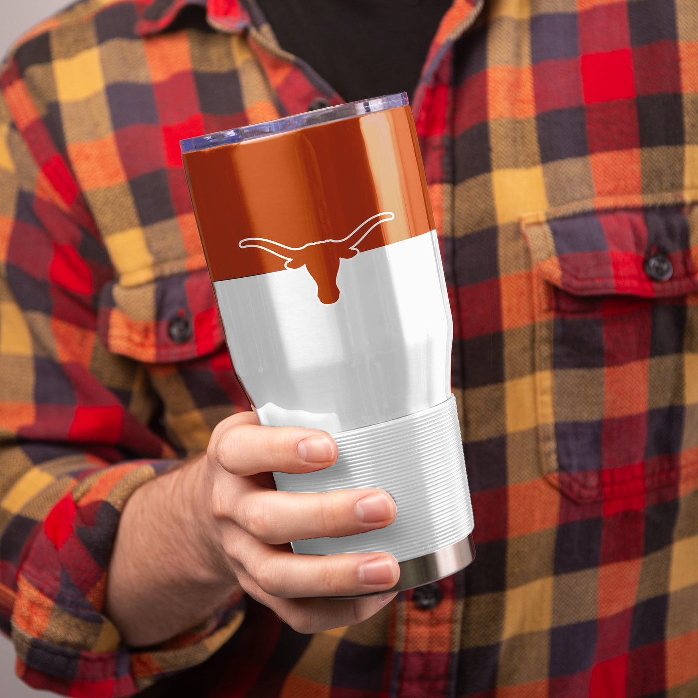 Texas 30oz Colorblock Stainless Tumbler