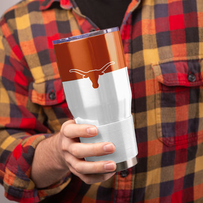 Texas 30oz Colorblock Stainless Tumbler