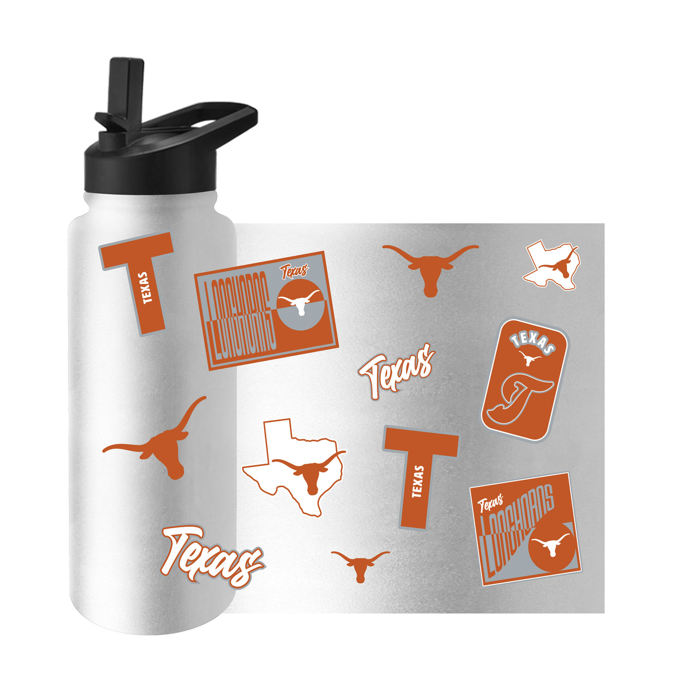 Texas 34oz Dream Weave Quencher Bottle