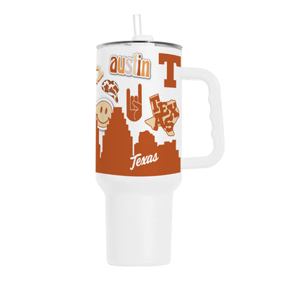 Texas 40oz Native Powder Coat Tumbler