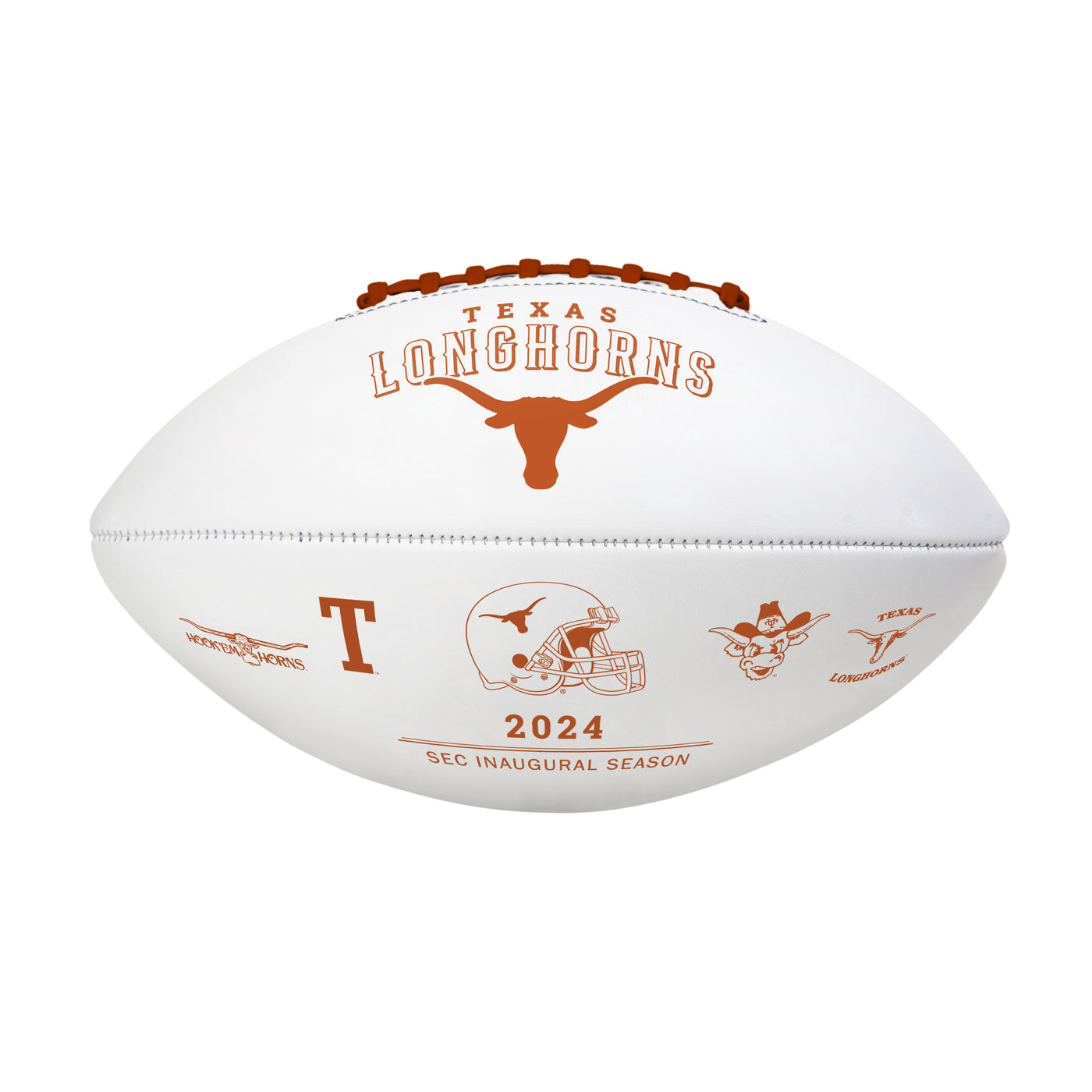 Texas Vault FS Autograph Debossed Football