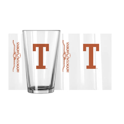 Texas Vault 16oz Gameday Pint Glass