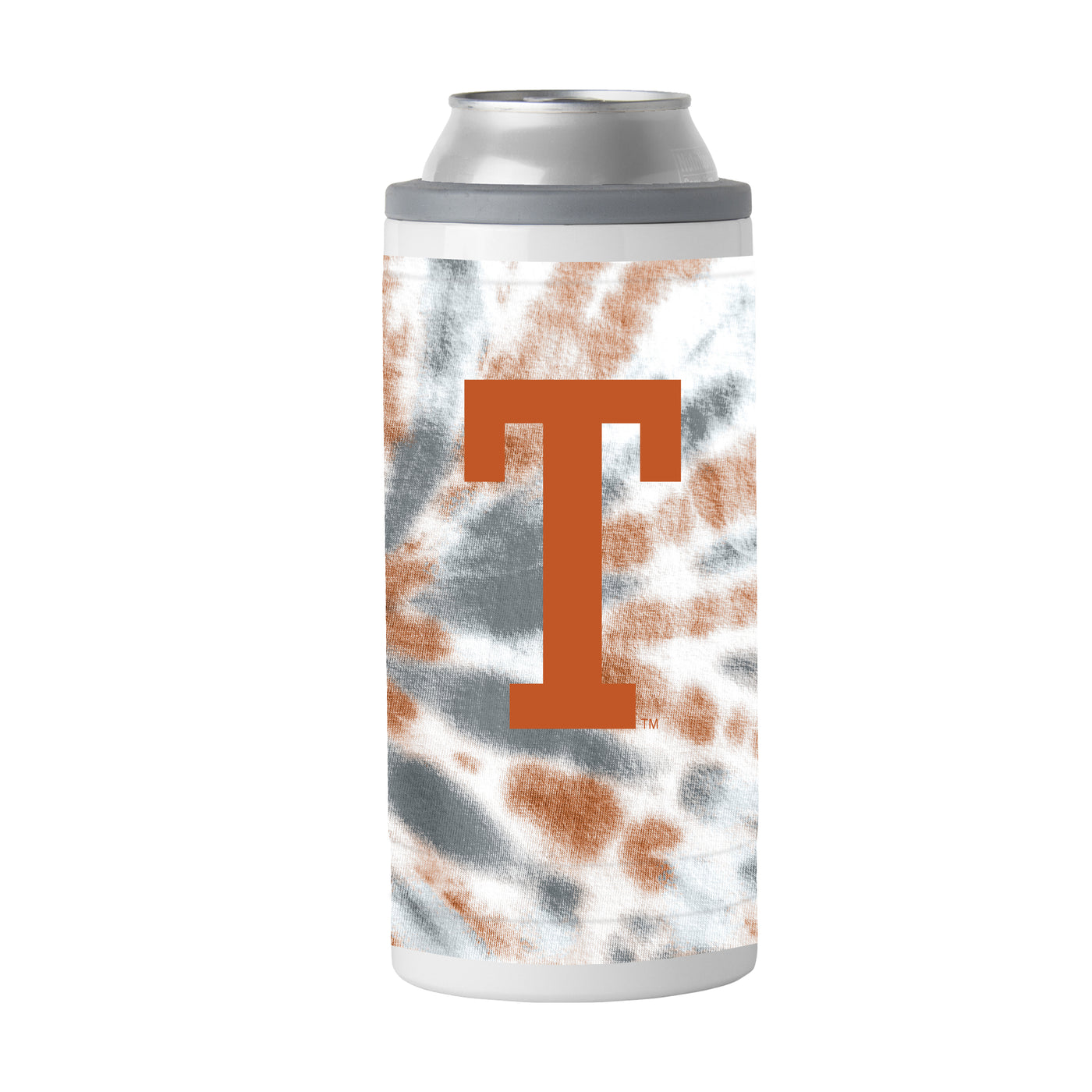 Texas Vault 12oz Tie Dye Slim Can Coolie
