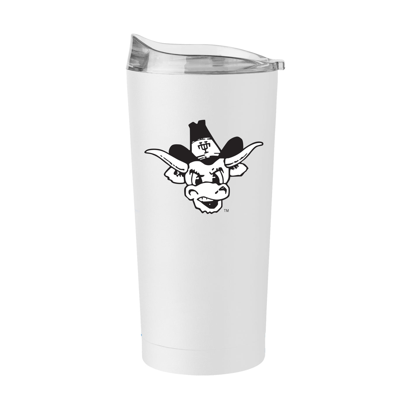 Texas Vault White 20oz Powder Coat Tumbler