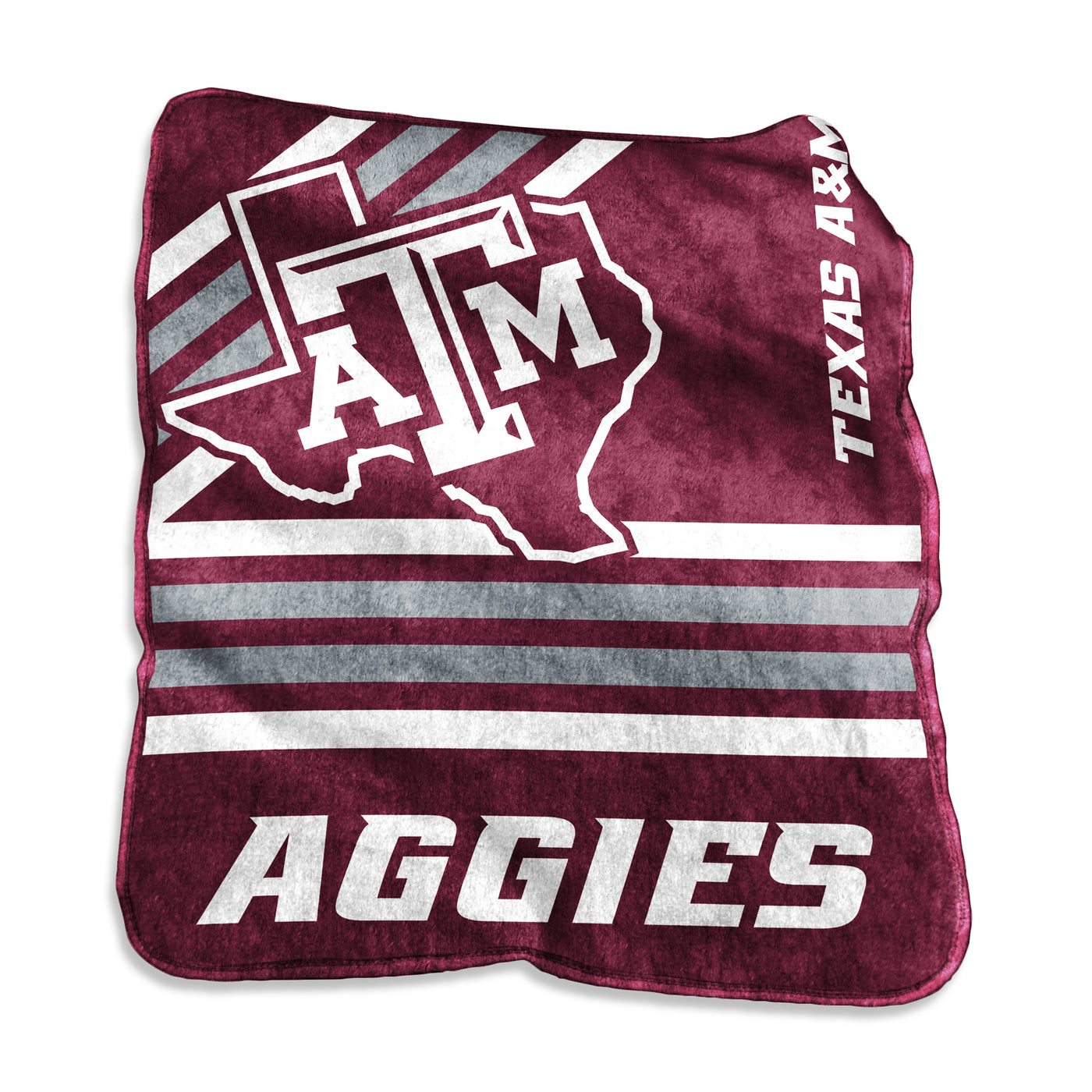 Texas A&M Raschel Throw - Logo Brands