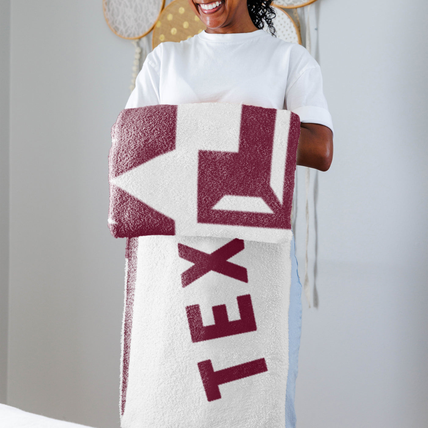 Texas A&M Prime Luxe Dreams Throw