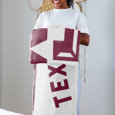 Texas A&M Prime Luxe Dreams Throw