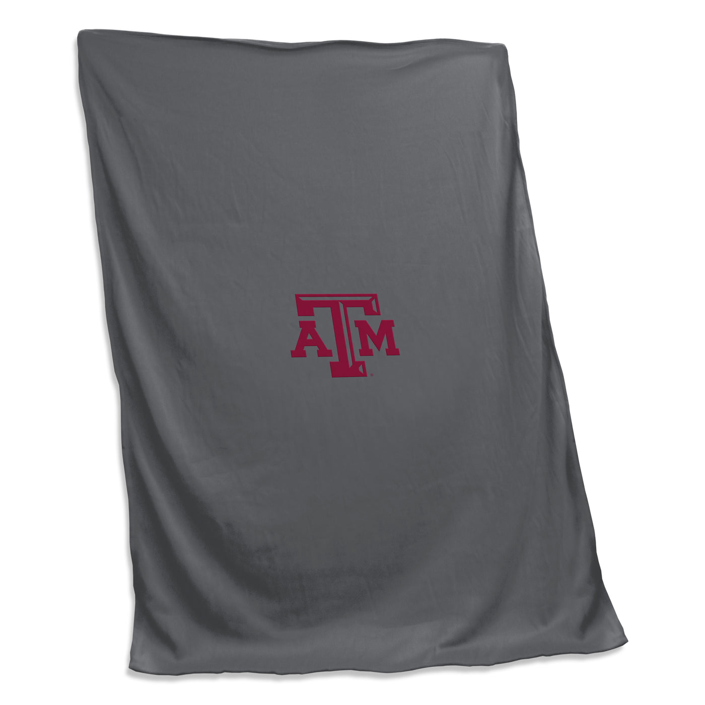 TX A&M Charcoal Sweatshirt Blanket (Screened)