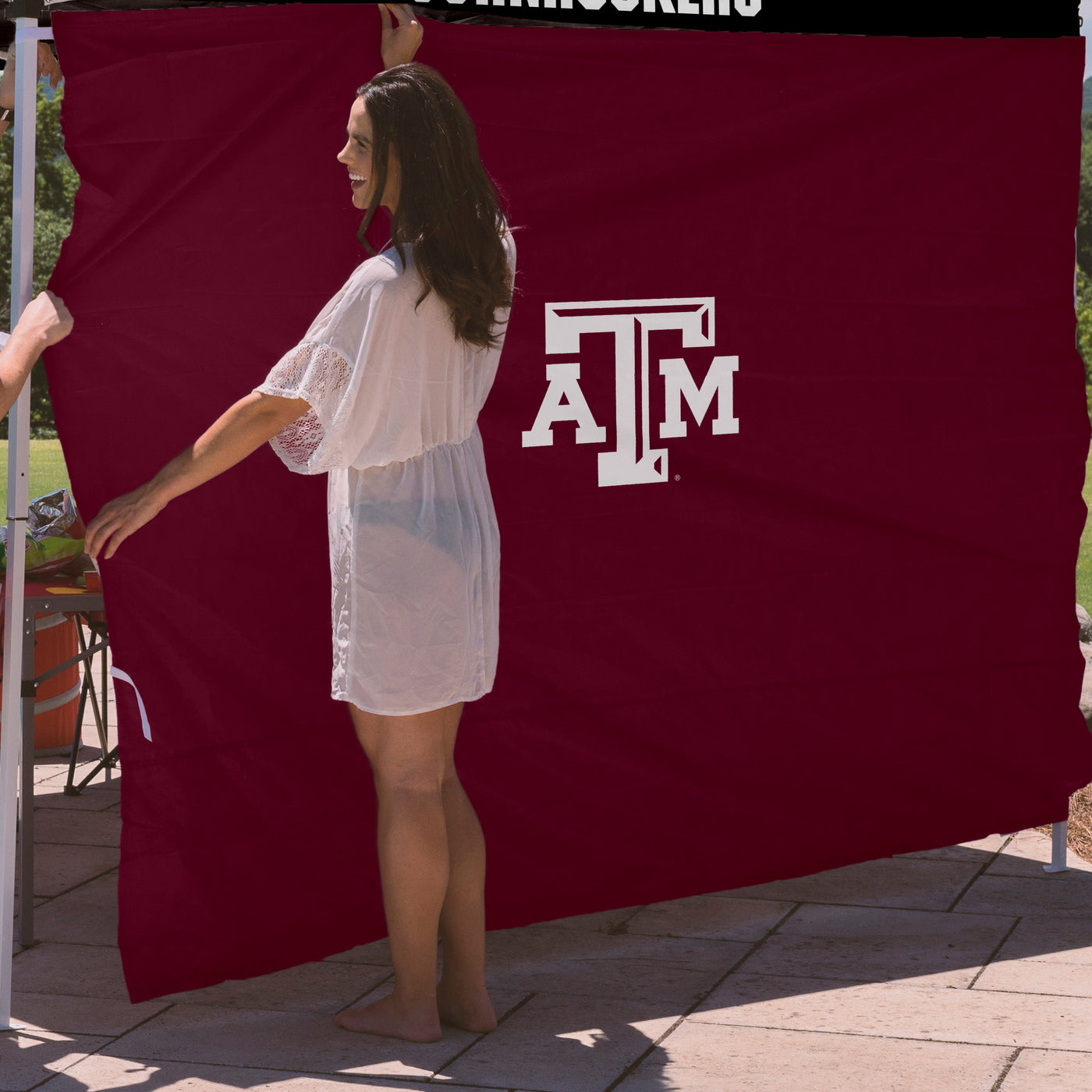 Texas A&M Maroon 9 x 9 Side Panel - Logo Brands