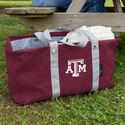 Texas A&M Crosshatch Picnic Caddy - Logo Brands