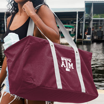 Texas A&M Crosshatch Picnic Caddy - Logo Brands