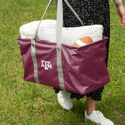 Texas A&M Crosshatch Picnic Caddy - Logo Brands