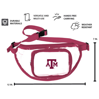 Texas A&M Clear Fanny Pack