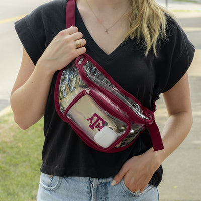 Texas A&M Clear Fanny Pack