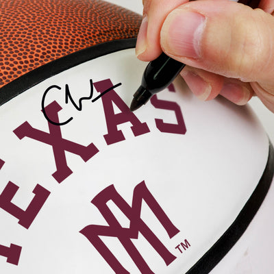Texas A&M Official-Size Autograph Basketball - Logo Brands