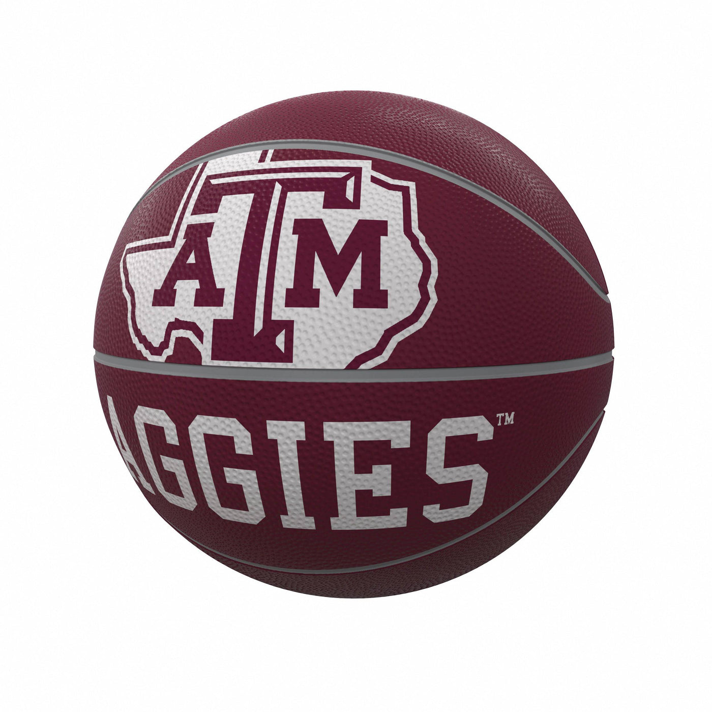 Texas A&M Mascot Official-Size Rubber Basketball