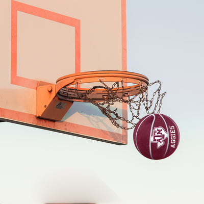 Texas A&M Mascot Official-Size Rubber Basketball