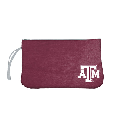 Texas A&M Crosshatch Wristlet - Logo Brands