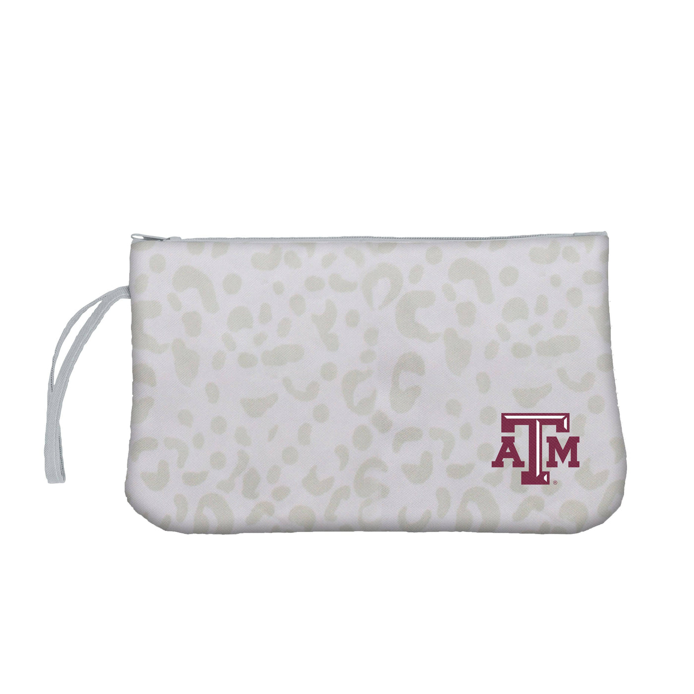 Texas A&M Leopard Print Wristlet