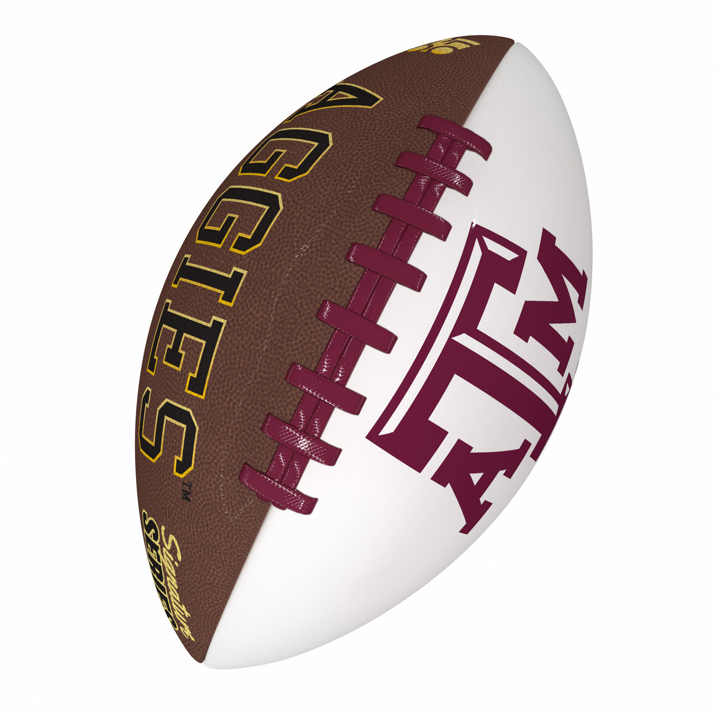 Texas A&M Full-Size Autograph Football - Logo Brands