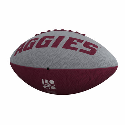 Texas A&M Pinwheel Junior Size Rubber Football