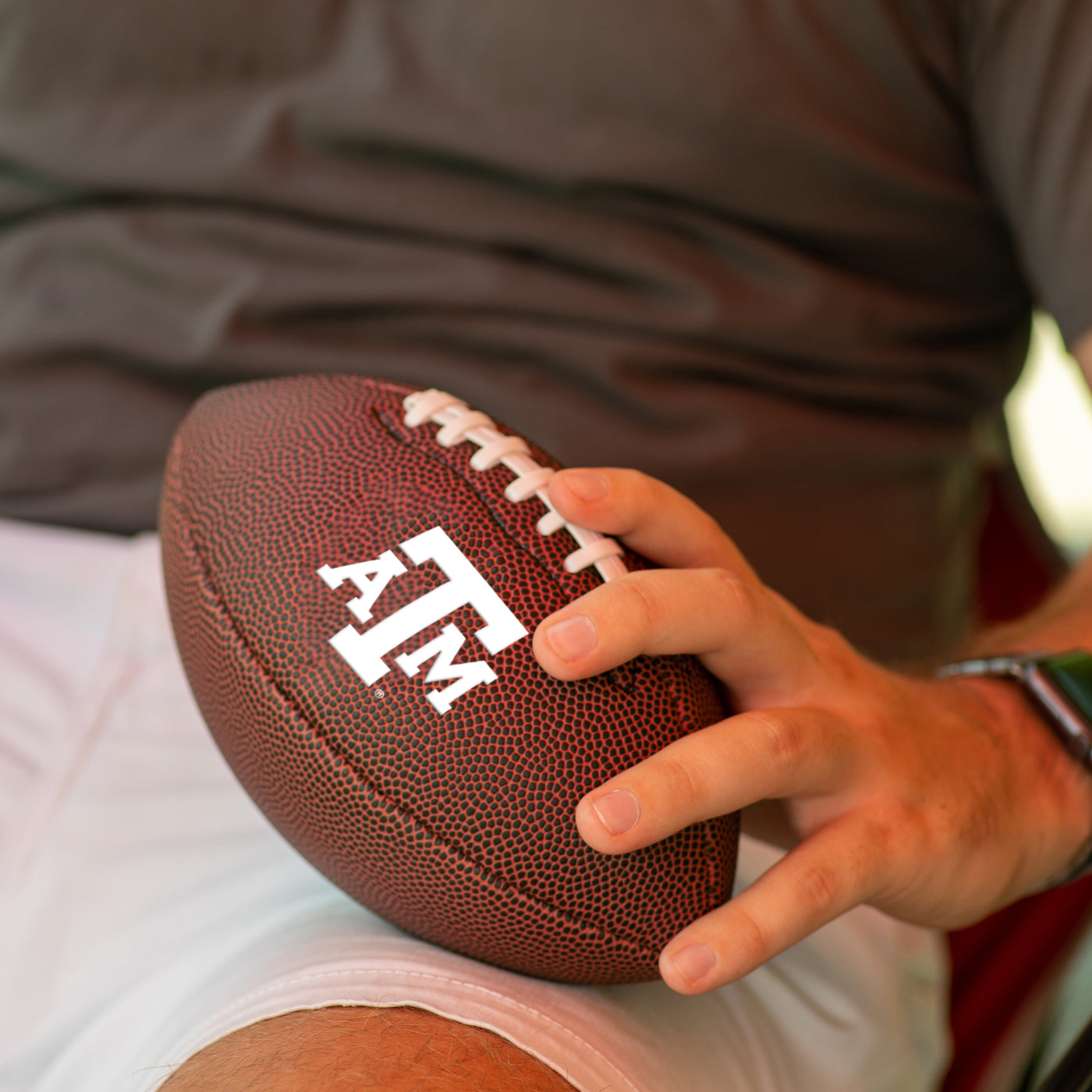 Texas A&M Mini Size Composite Football - Logo Brands