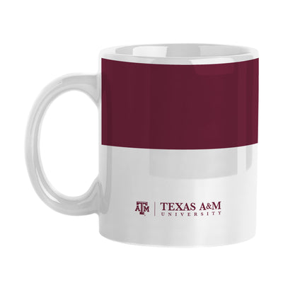 Texas A&M 11oz Colorblock Sublimated Mug