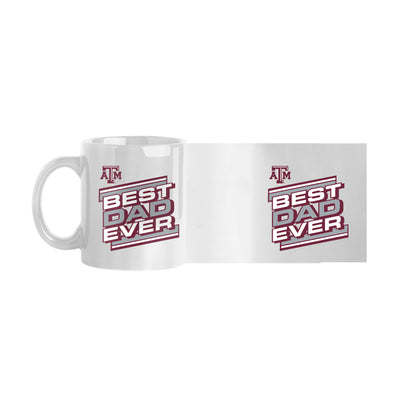 Texas A&M 11oz Best Dad Ever Sublimated Mug