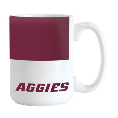 TX A&M 15oz Colorblock Sublimated Mug