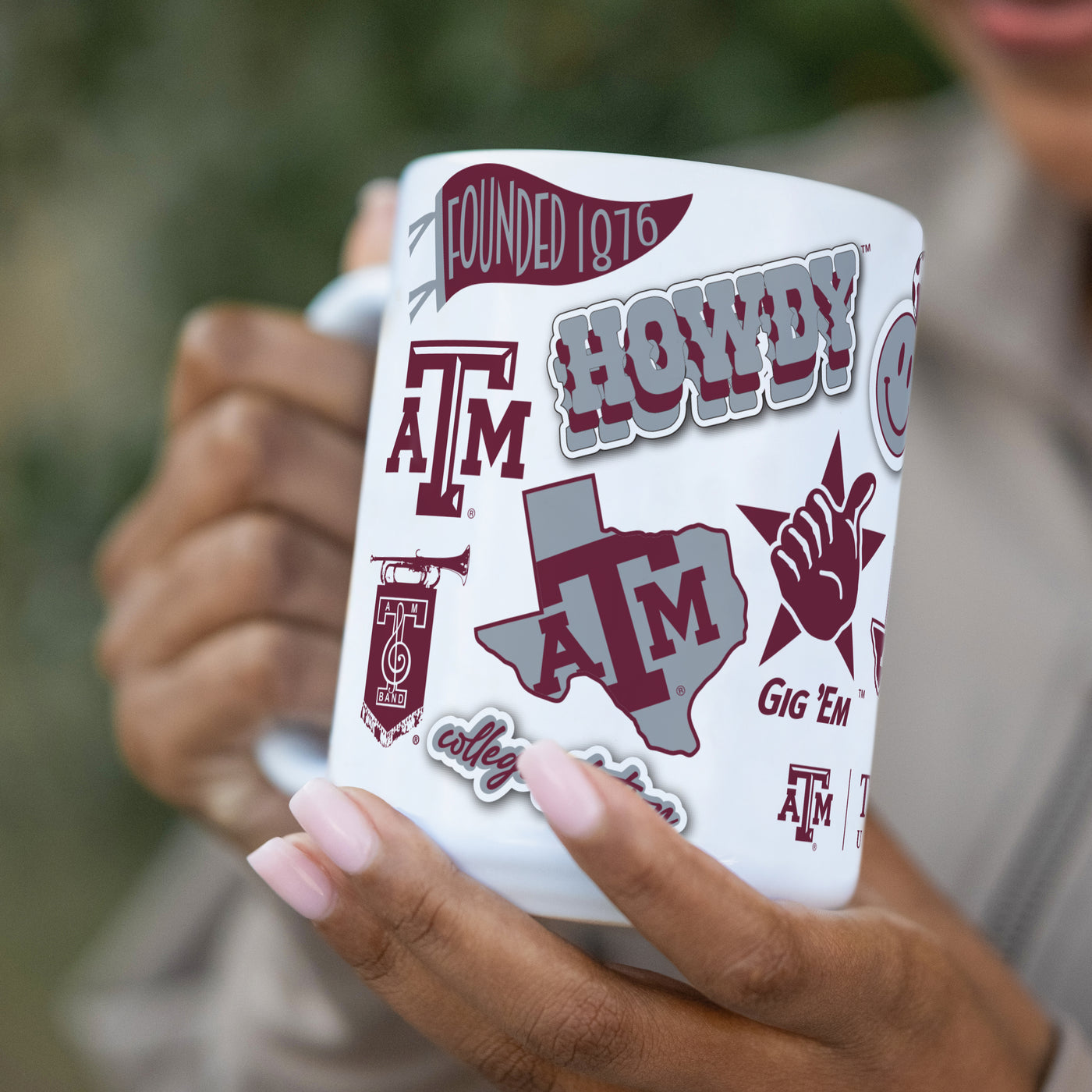 Texas A&M 15oz Native Sublimated Mug