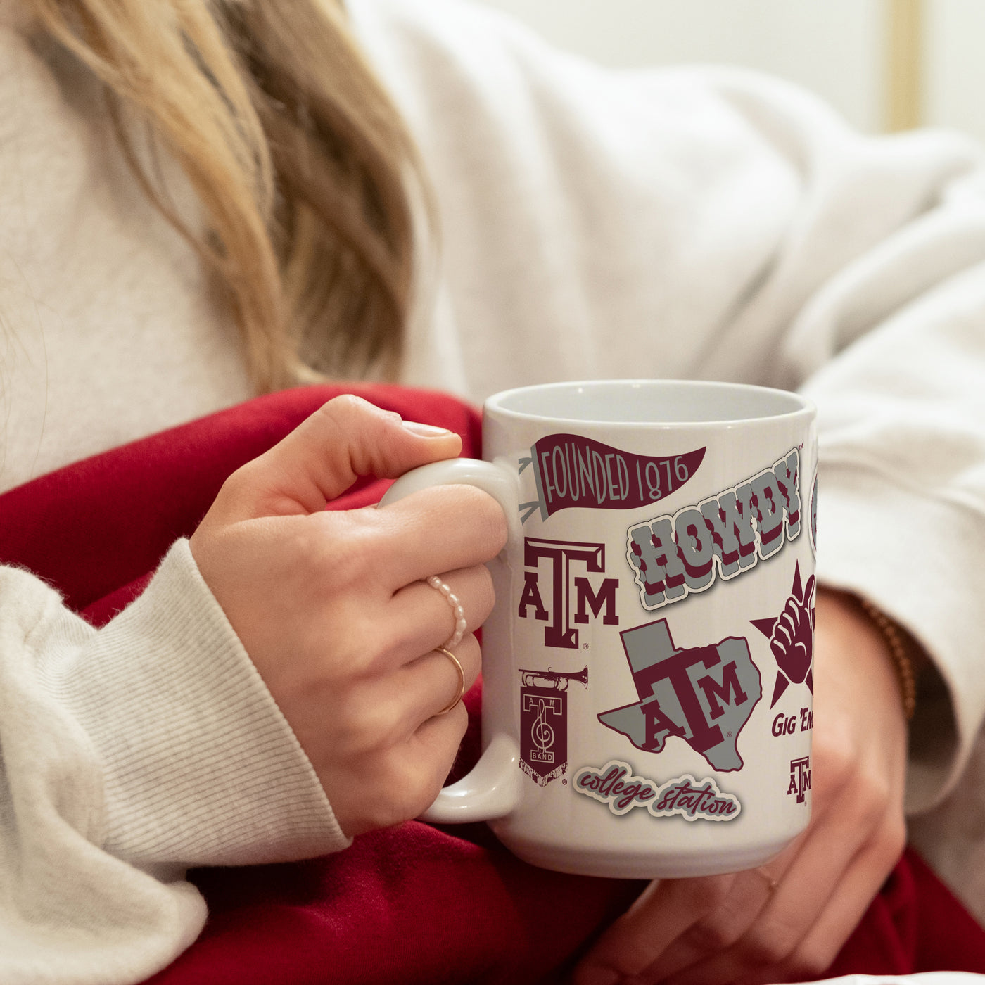 Texas A&M 15oz Native Sublimated Mug