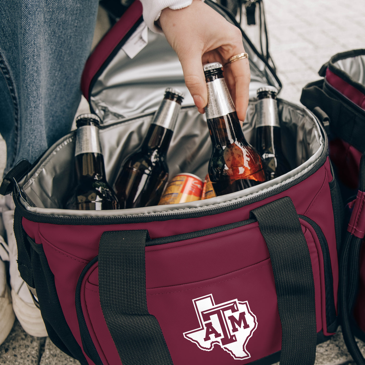 Texas A&M 24 Flex Can Cooler